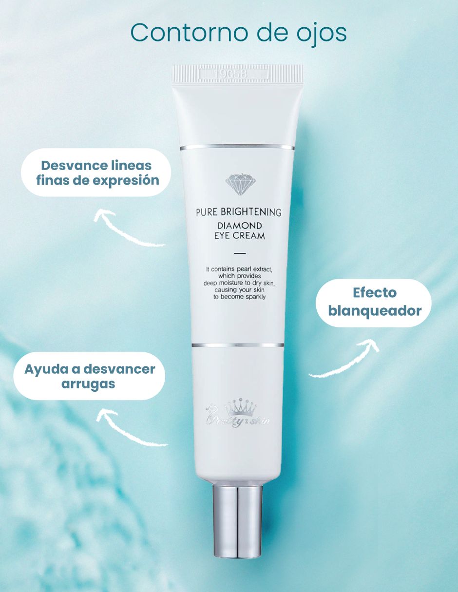 Contorno de ojos pure brightening diamond