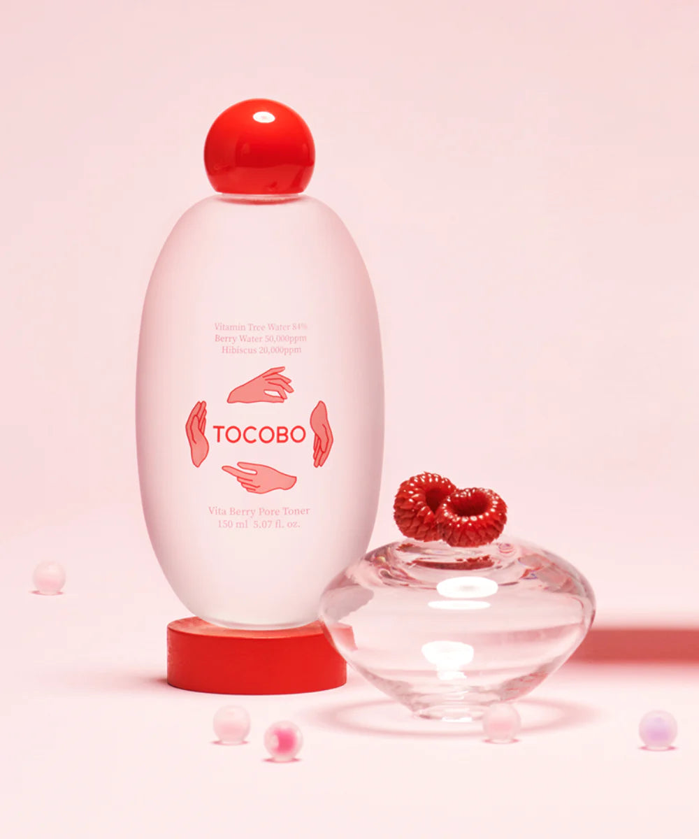 Vita Berry Pore Toner de TOCOBO- Tónico para el cuidado de los poros