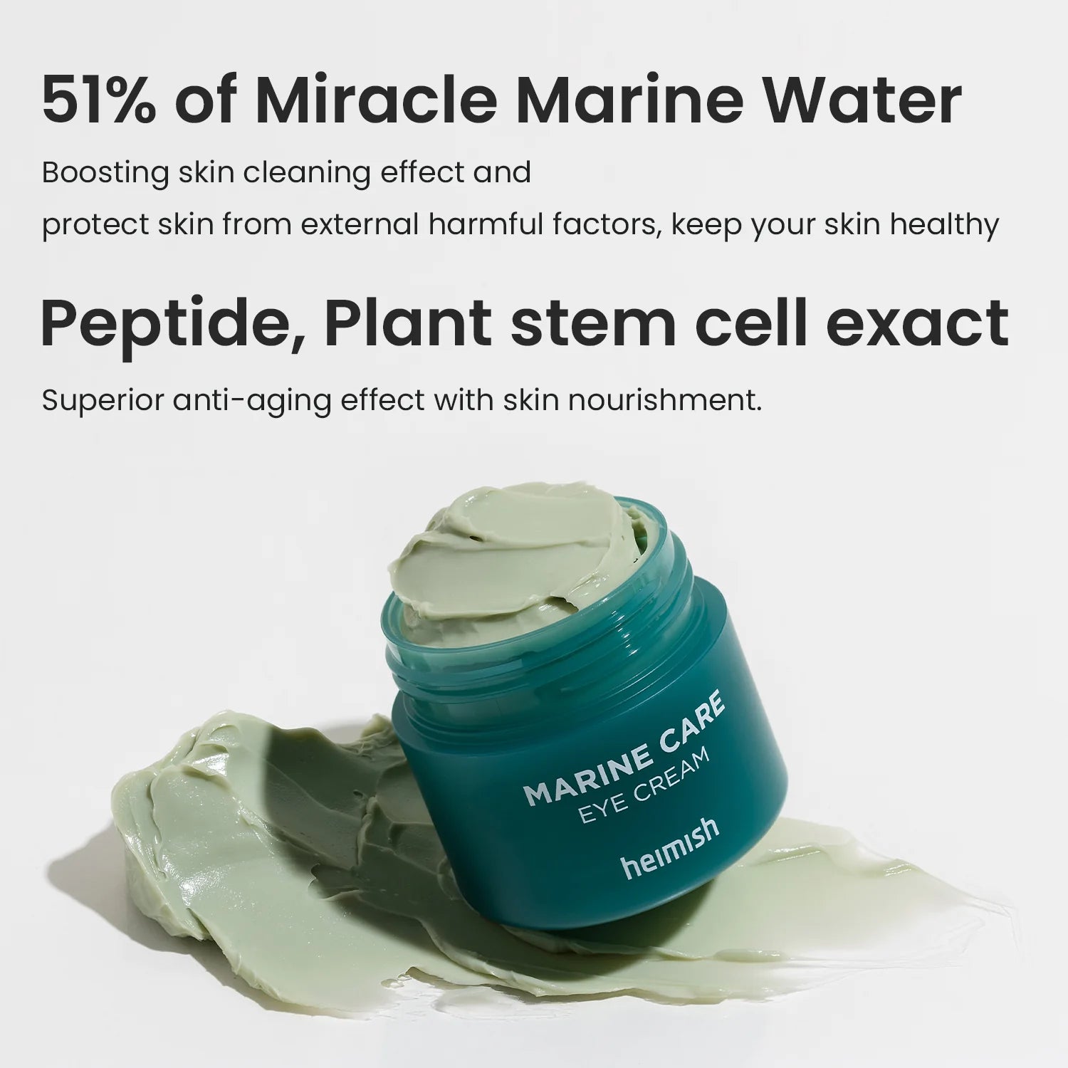 Marine care eye cream de HEIMISH - Contorno de ojos de agua marina