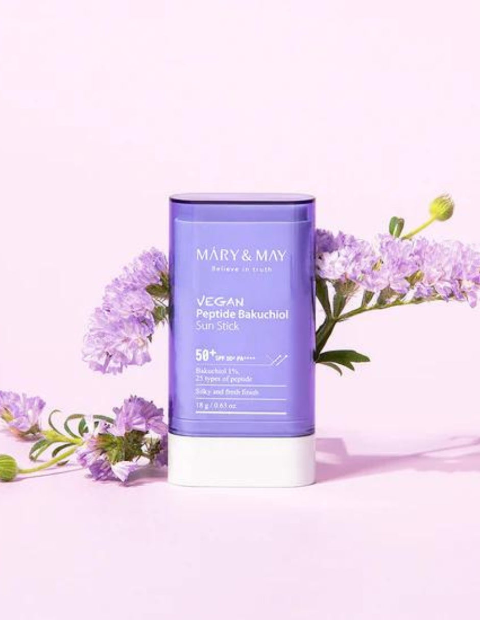 Vegan Peptide Bakuchiol Sun Stick SPF50+ PA++++ - Mary & May