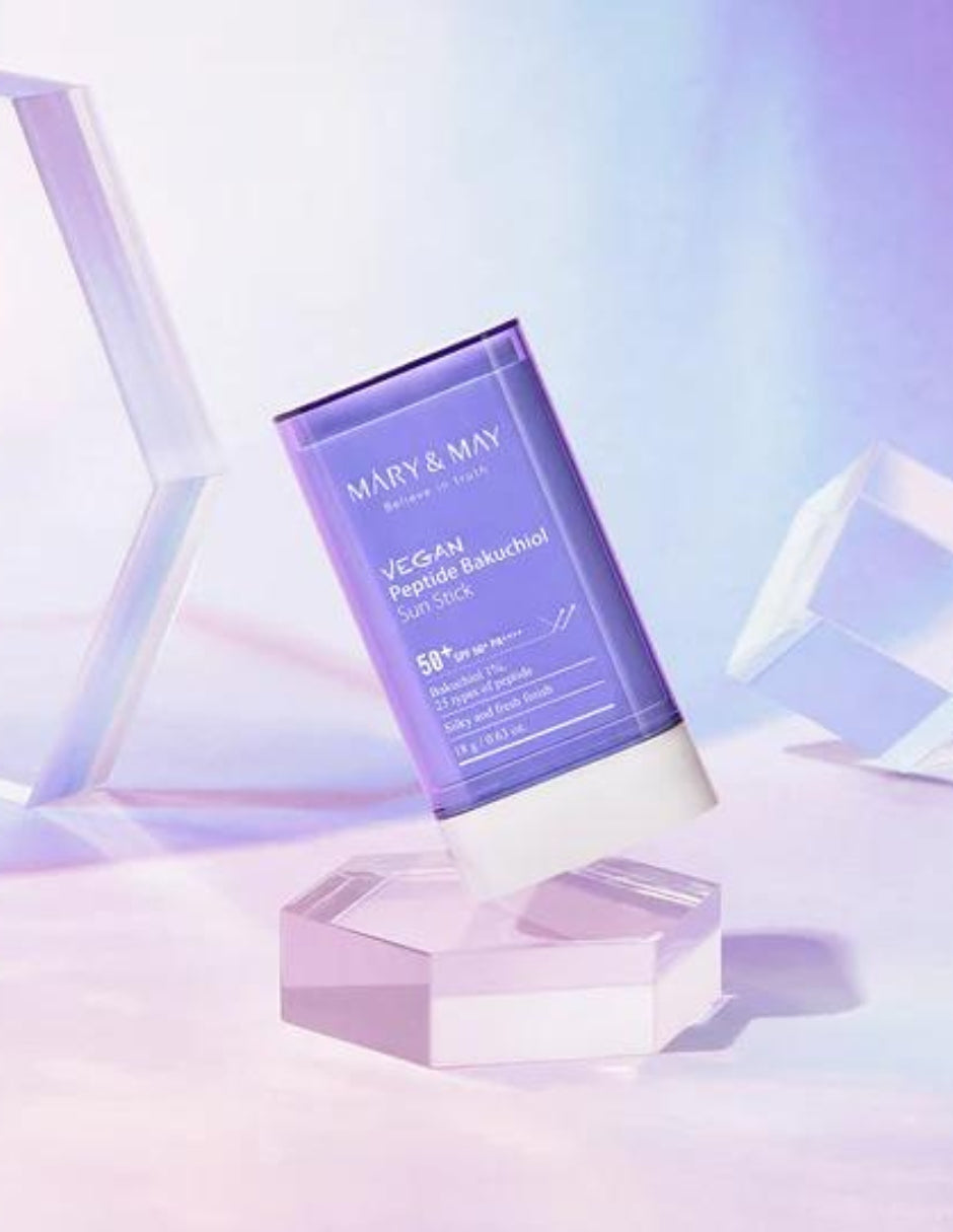 Vegan Peptide Bakuchiol Sun Stick SPF50+ PA++++ - Mary & May