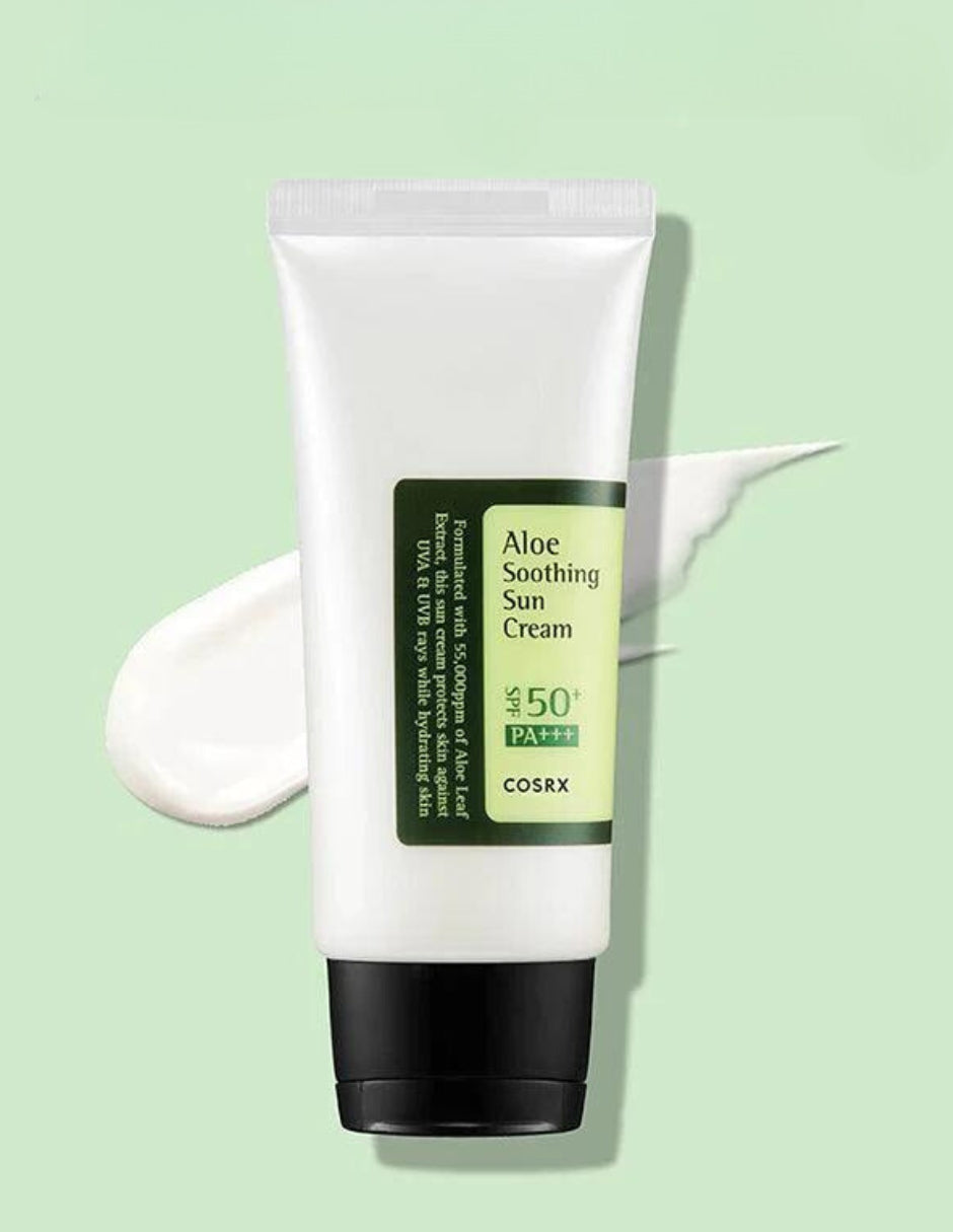 Aloe Soothing Sun Cream SPF50+ PA+++ de COSRX