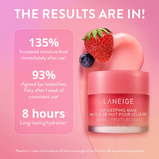 Lip Sleeping Mask Ex (Berry)- Mascarilla de noche de labios