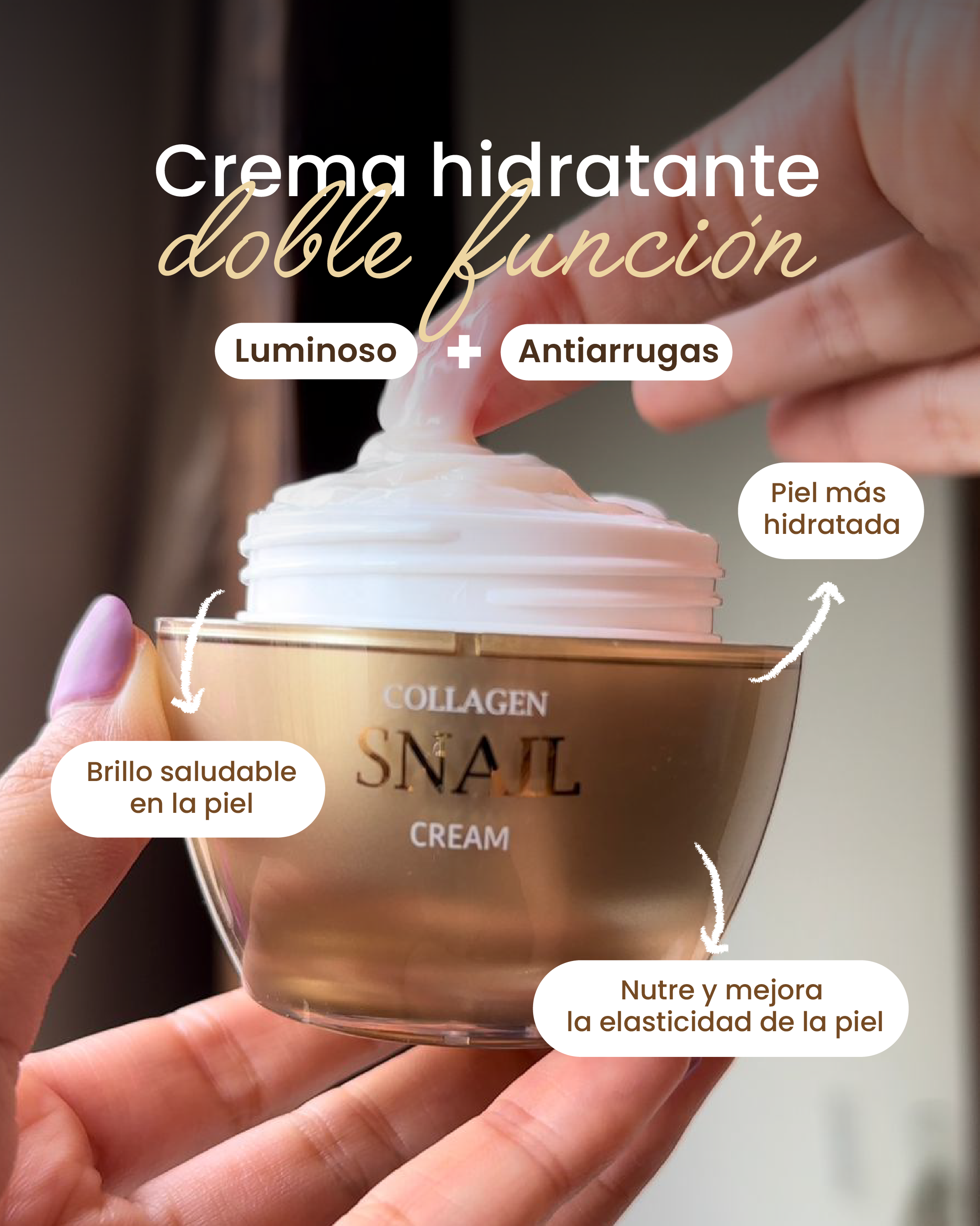 Crema hidratante de Colágeno-Collagen cream