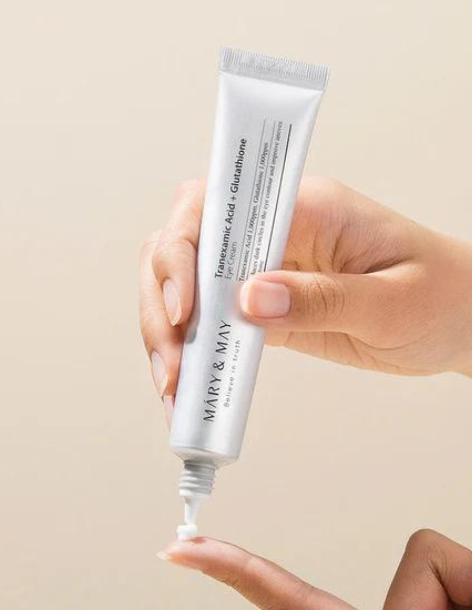 Tranexamic Acid + Glutathione Eye Cream- Mary&May 30g
