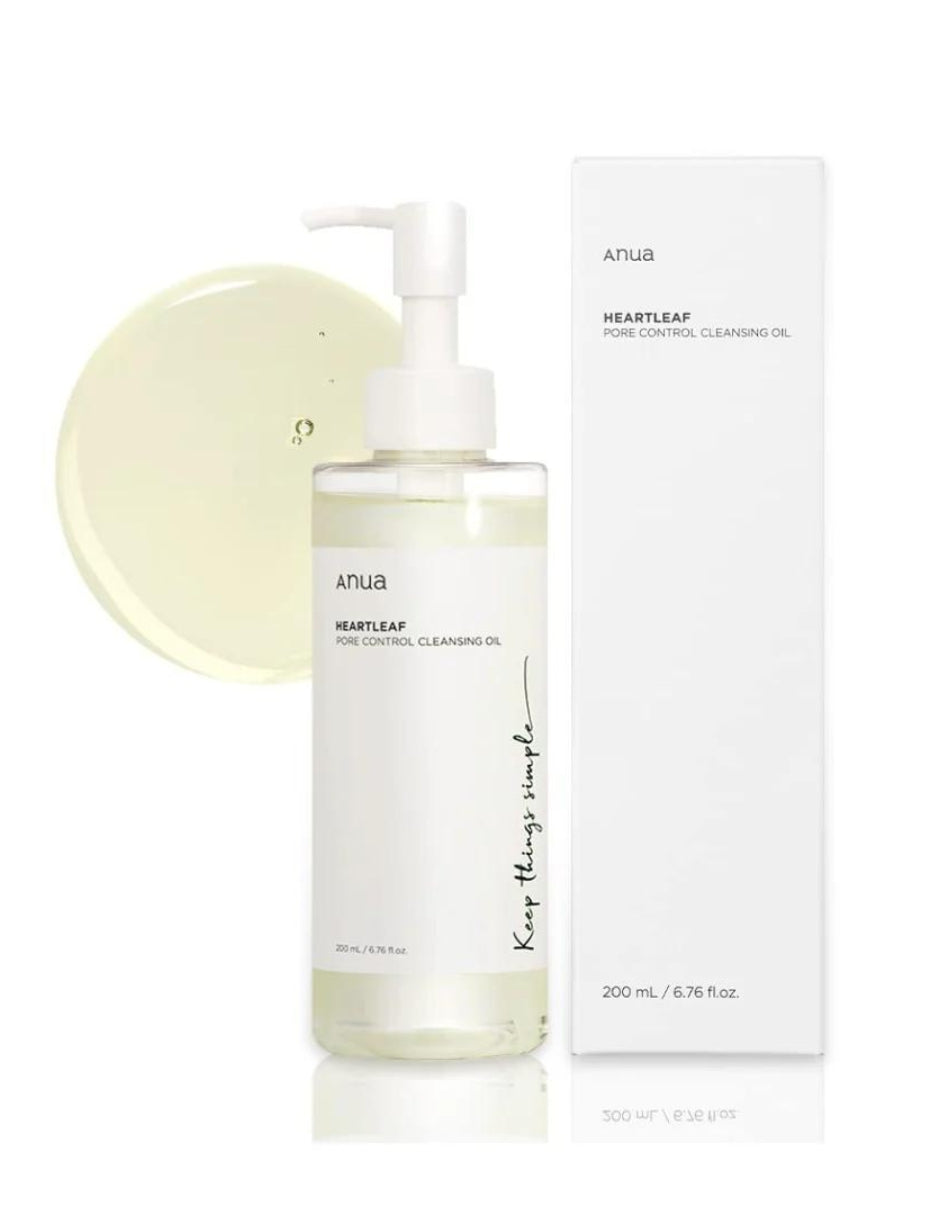 Heartleaf pore control cleansing oil ANUA- Limpiador en aceite