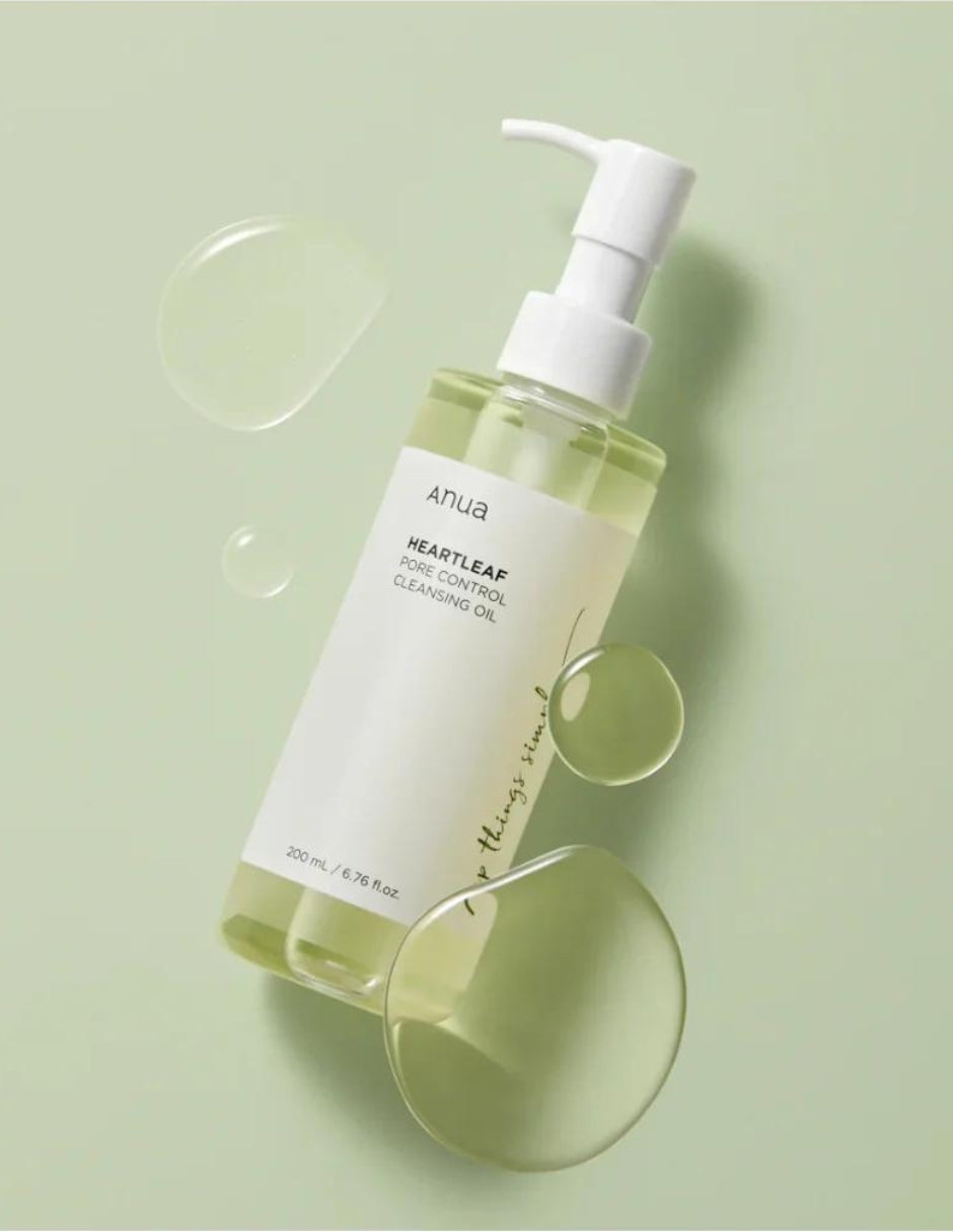 Heartleaf pore control cleansing oil ANUA- Limpiador en aceite