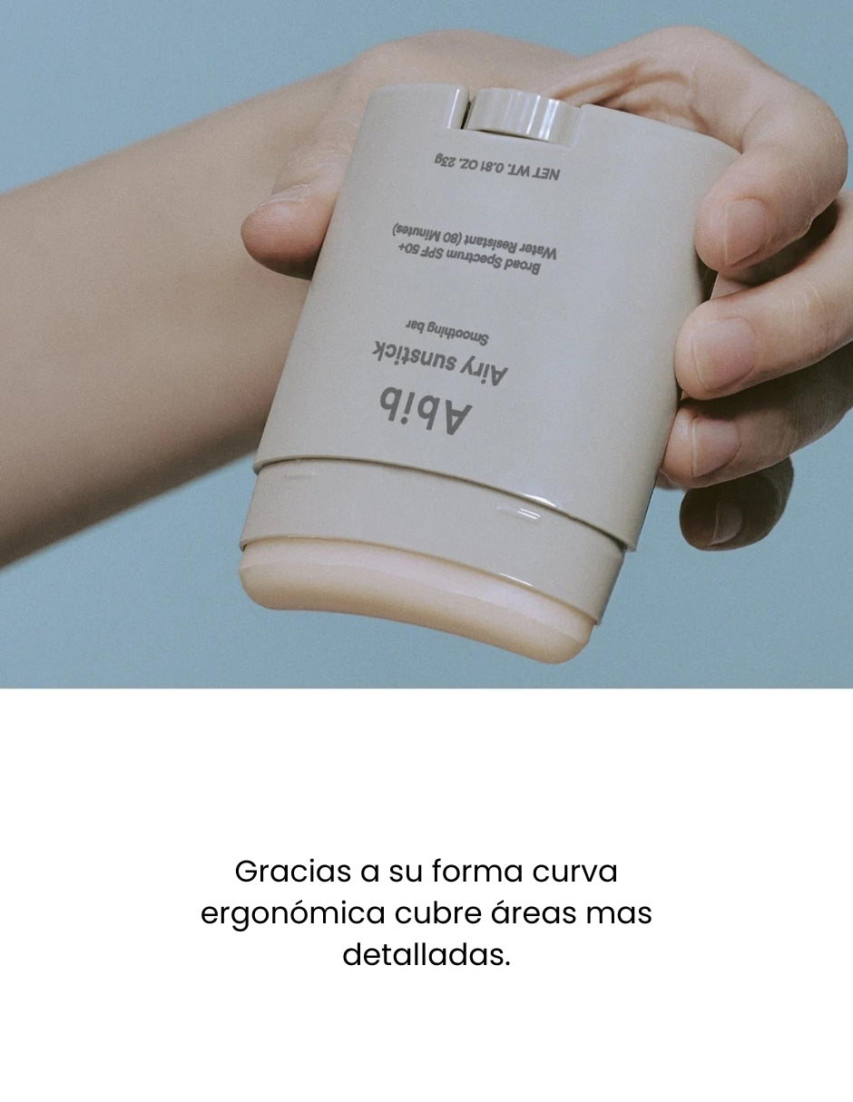 Airy Sunstick Smoothing bar Abib- Protector solar en barra resistente al agua