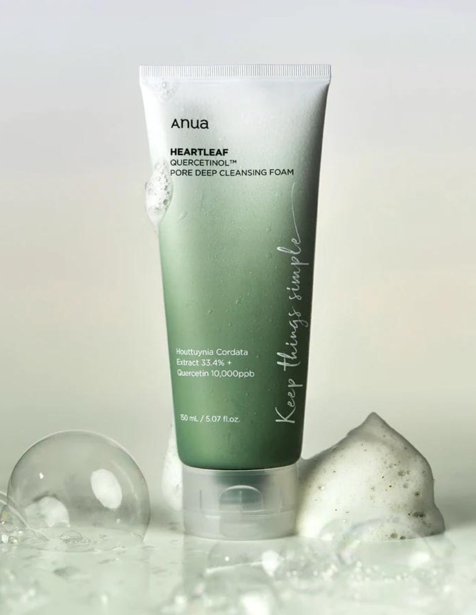 Heartleaf Quercetinol Cleansing Foam- Anua