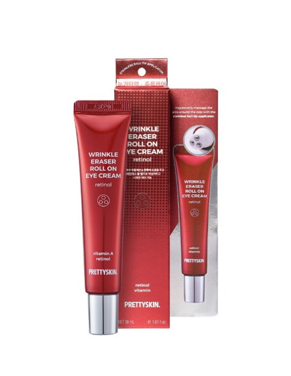 Wrinkle Eraser Roll On Eye Cream- Contorno de ojos de Pretty Skin 30ml
