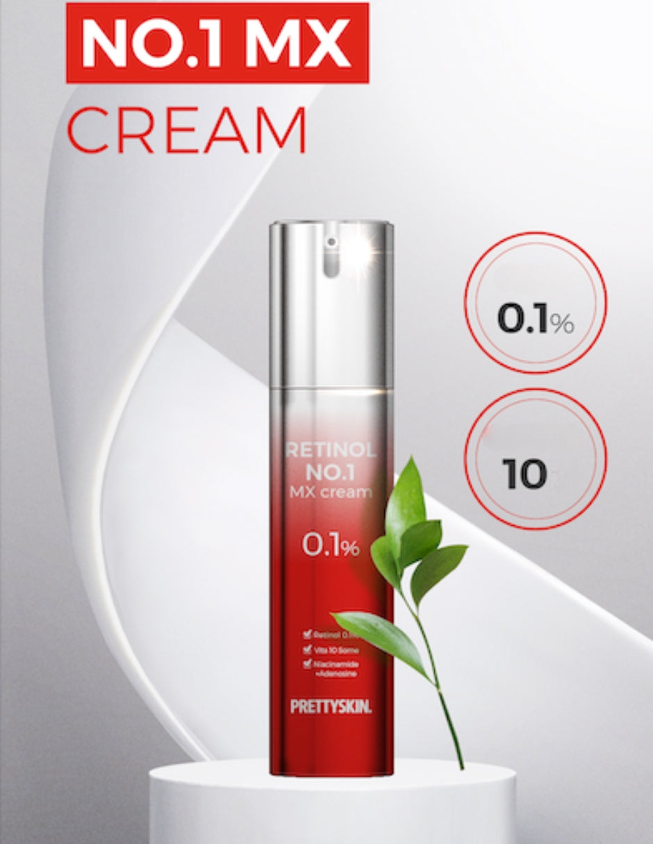 Retinol No.1 MX Cream- Crema de retinol de Pretty Skin 50g