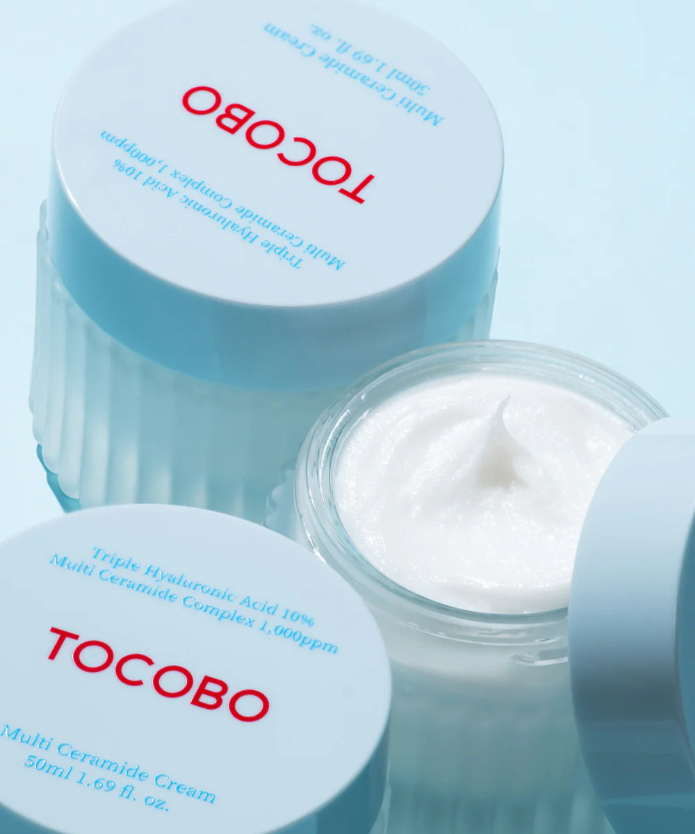 Multi Ceramide Cream de TOCOBO-Crema hidratante de ácido hialurónico