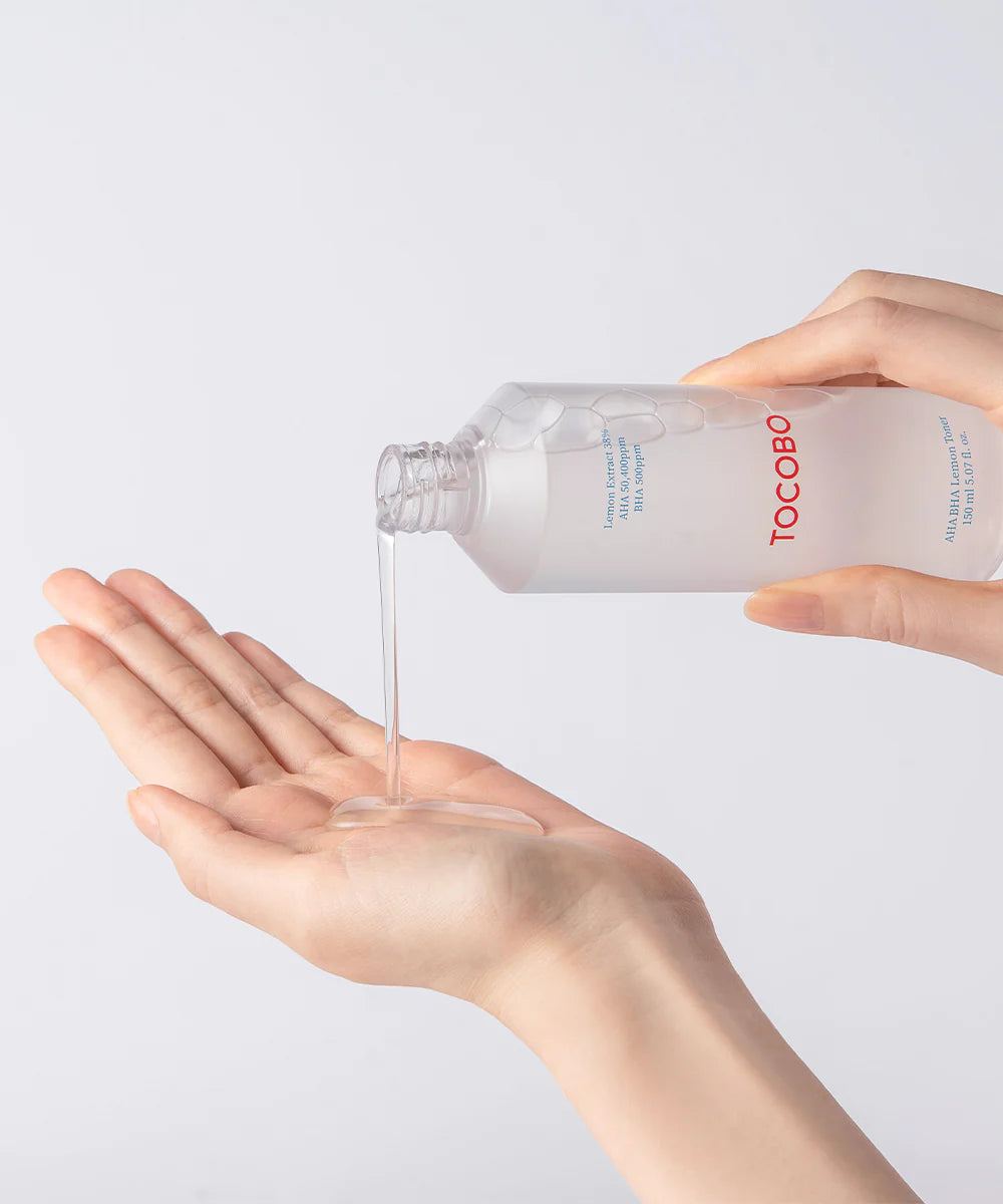 AHA BHA Lemon toner de TOCOBO
