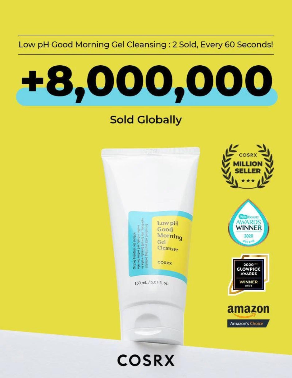 Low ph Good Morning gel cleanser de COSRX- espuma limpiadora