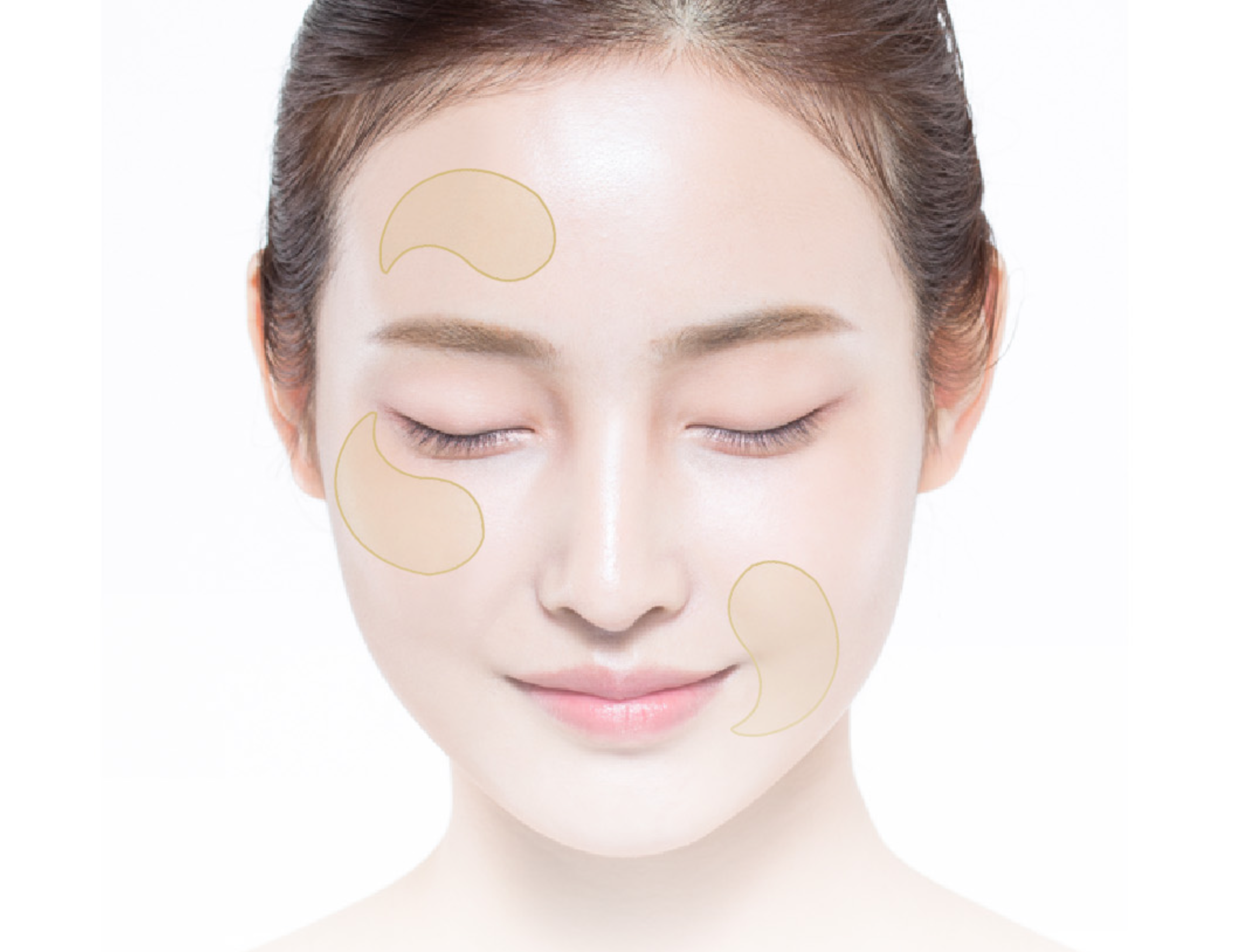 Hydrogel Eye Patch gold- Parches para ojos de colágeno
