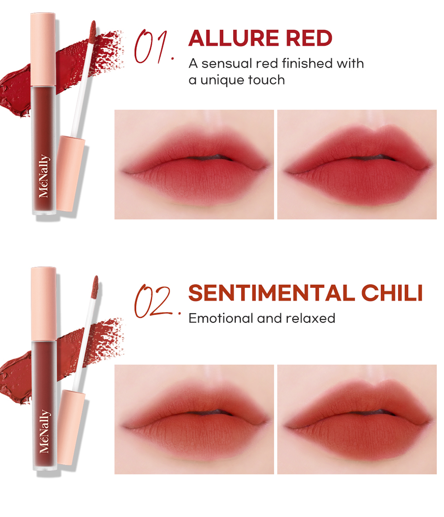 Monally velvet lip tint- tinta para labios