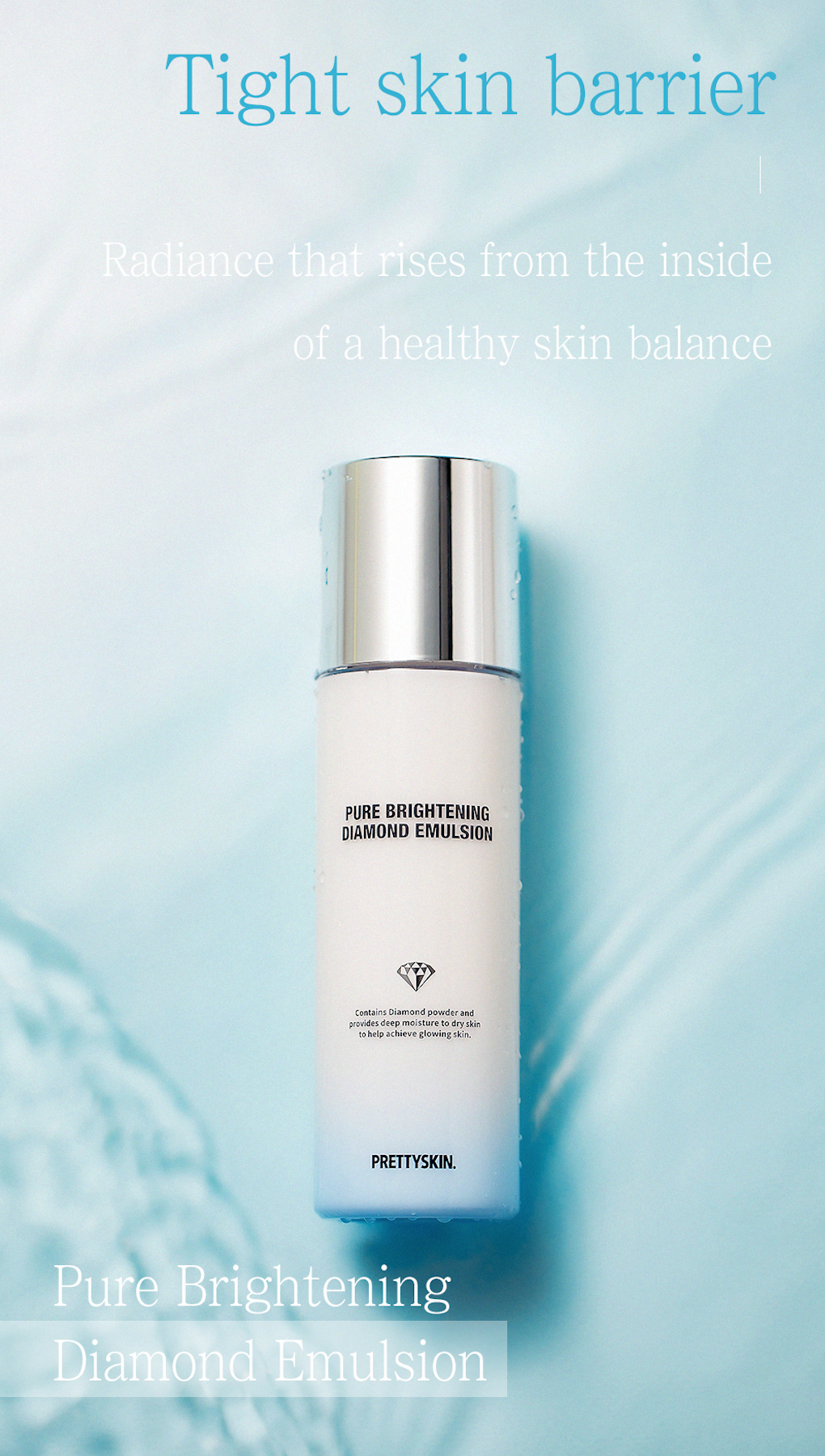 Pure Brightening Diamond Toner- Tónico