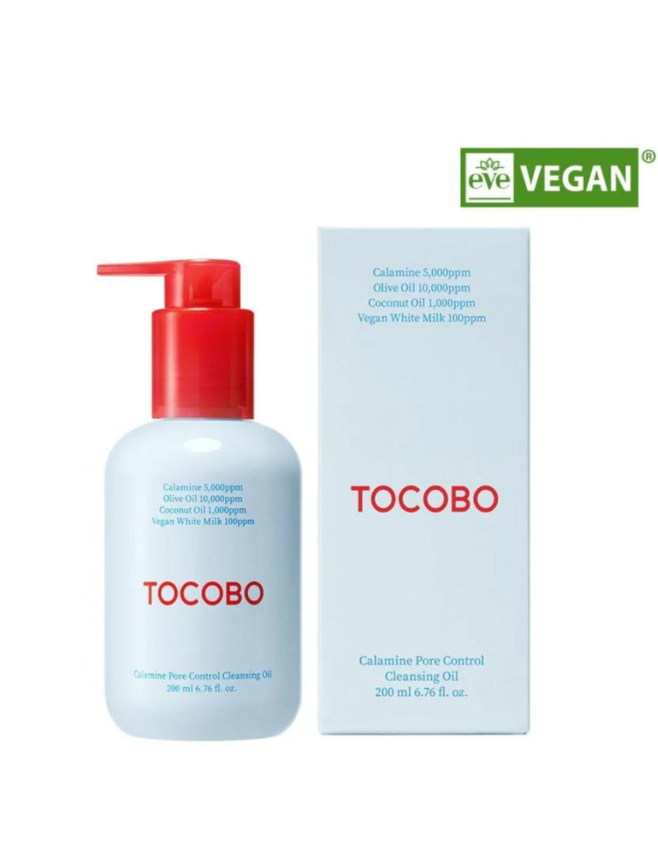 Calamine Pore Control Cleansing Oil 200ml Tocobo- Aceite limpiador