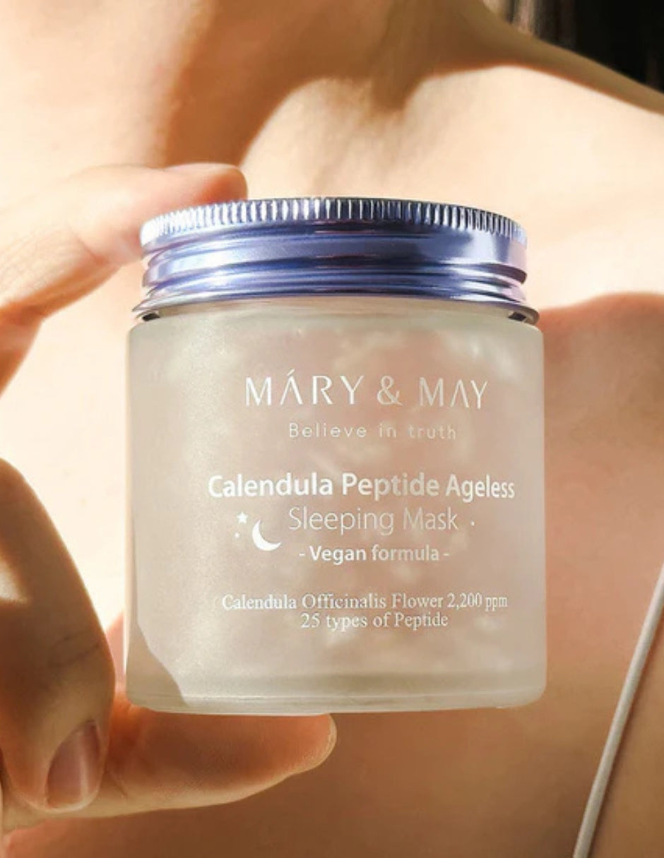 Mascarilla Calendula Peptide Ageless- Mary&May