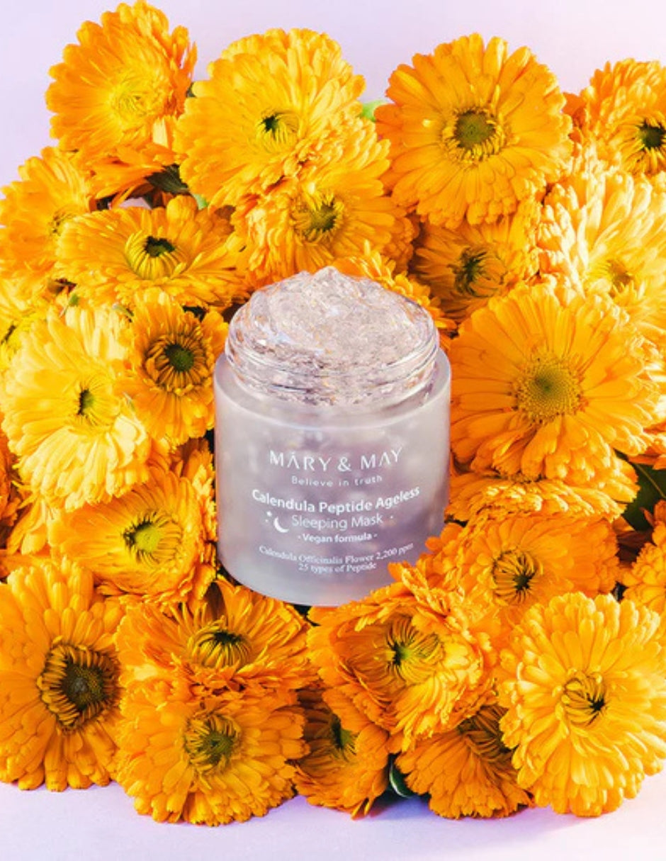 Mascarilla Calendula Peptide Ageless- Mary&May