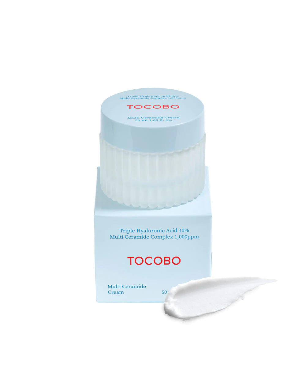 Multi Ceramide Cream de TOCOBO-Crema hidratante de ácido hialurónico