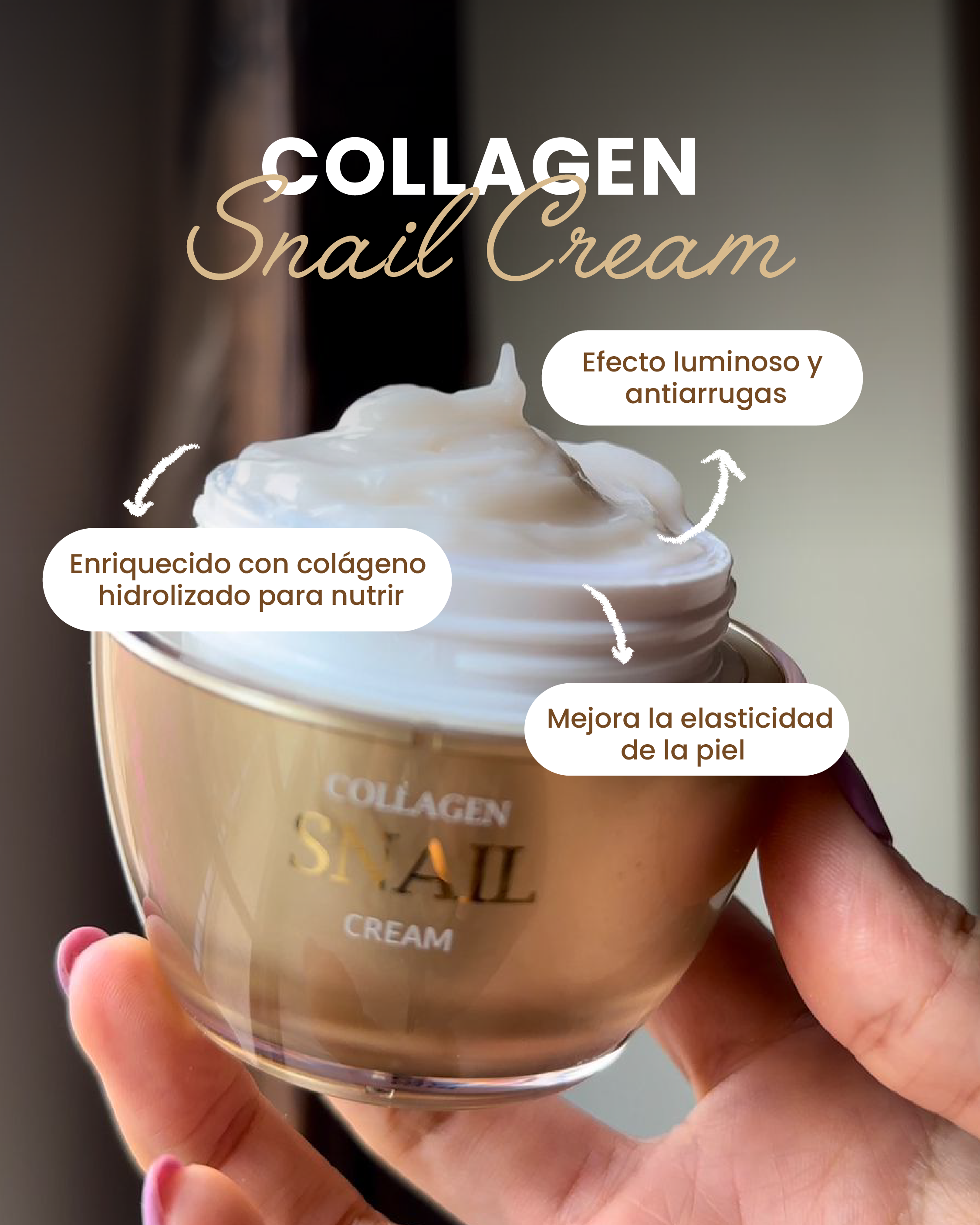 Crema hidratante de Colágeno-Collagen cream