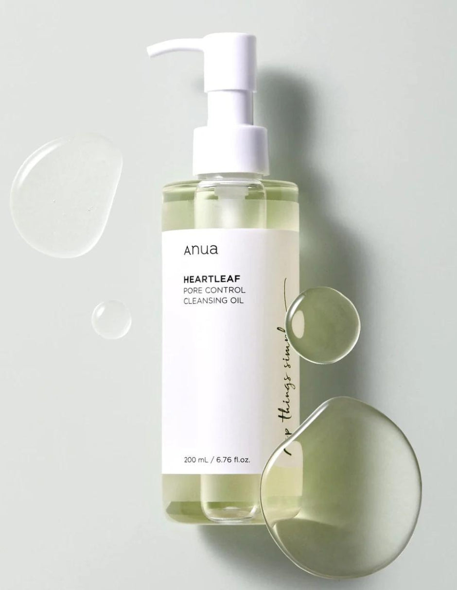 Heartleaf pore control cleansing oil ANUA- Limpiador en aceite