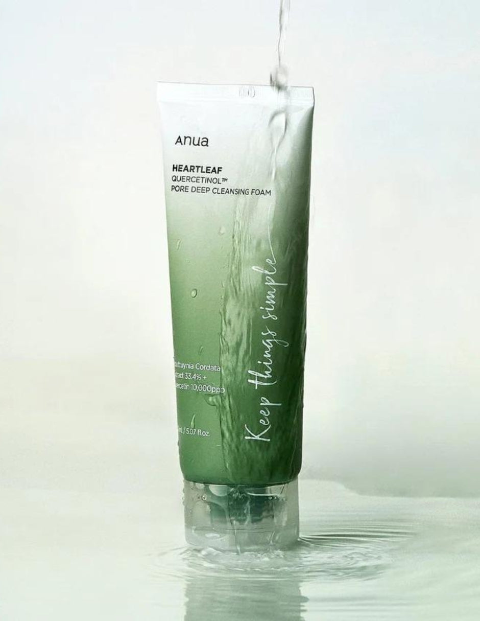 Heartleaf Quercetinol Cleansing  Foam- Anua