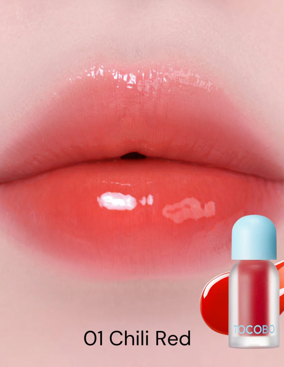 Juicy Berry Plumping Lip Oil Chill Red- Tocobo