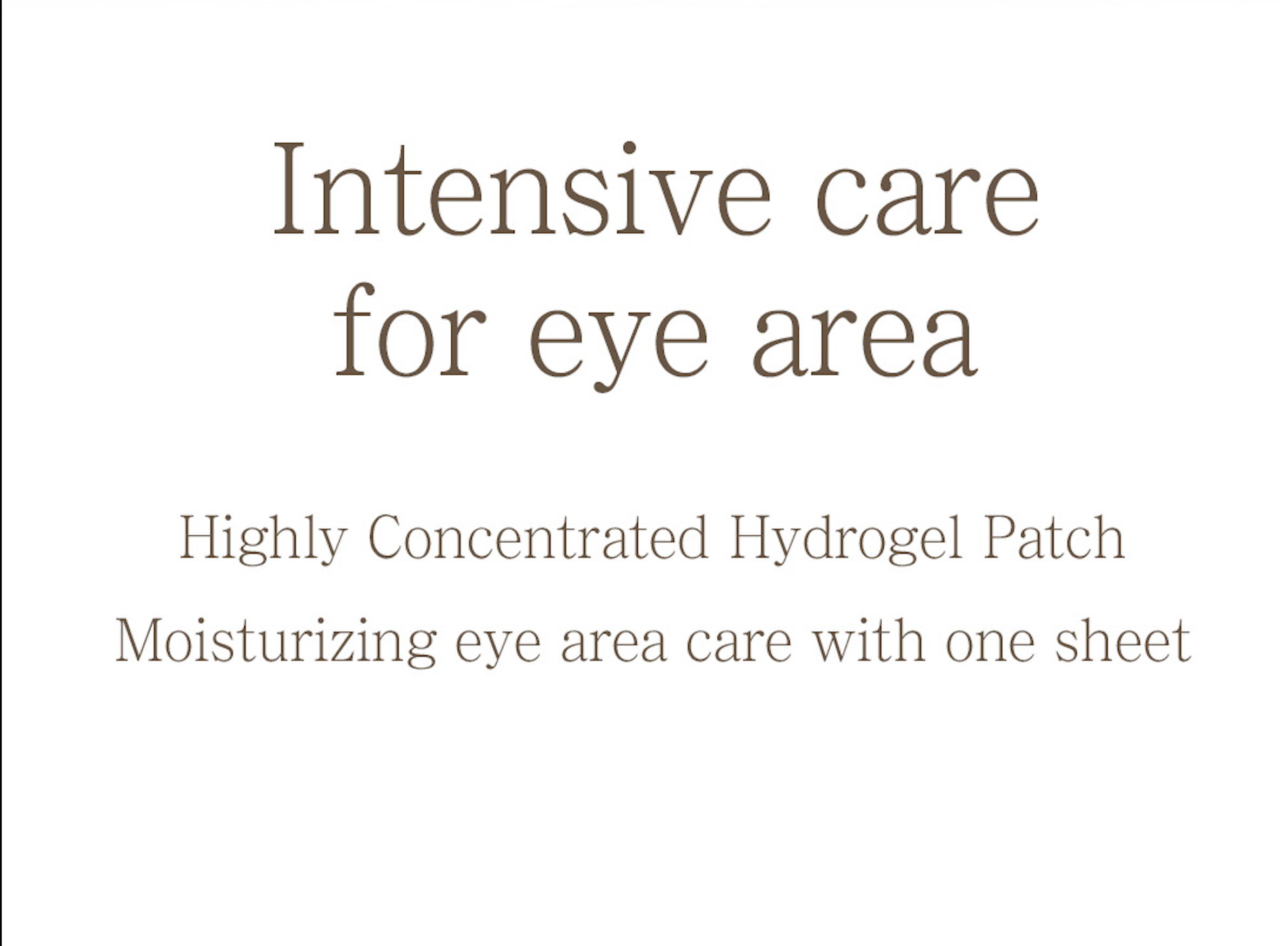 Hydrogel Eye Patch gold- Parches para ojos de colágeno